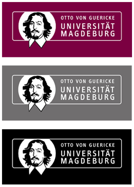 Logo auf Farbe 3-Logos